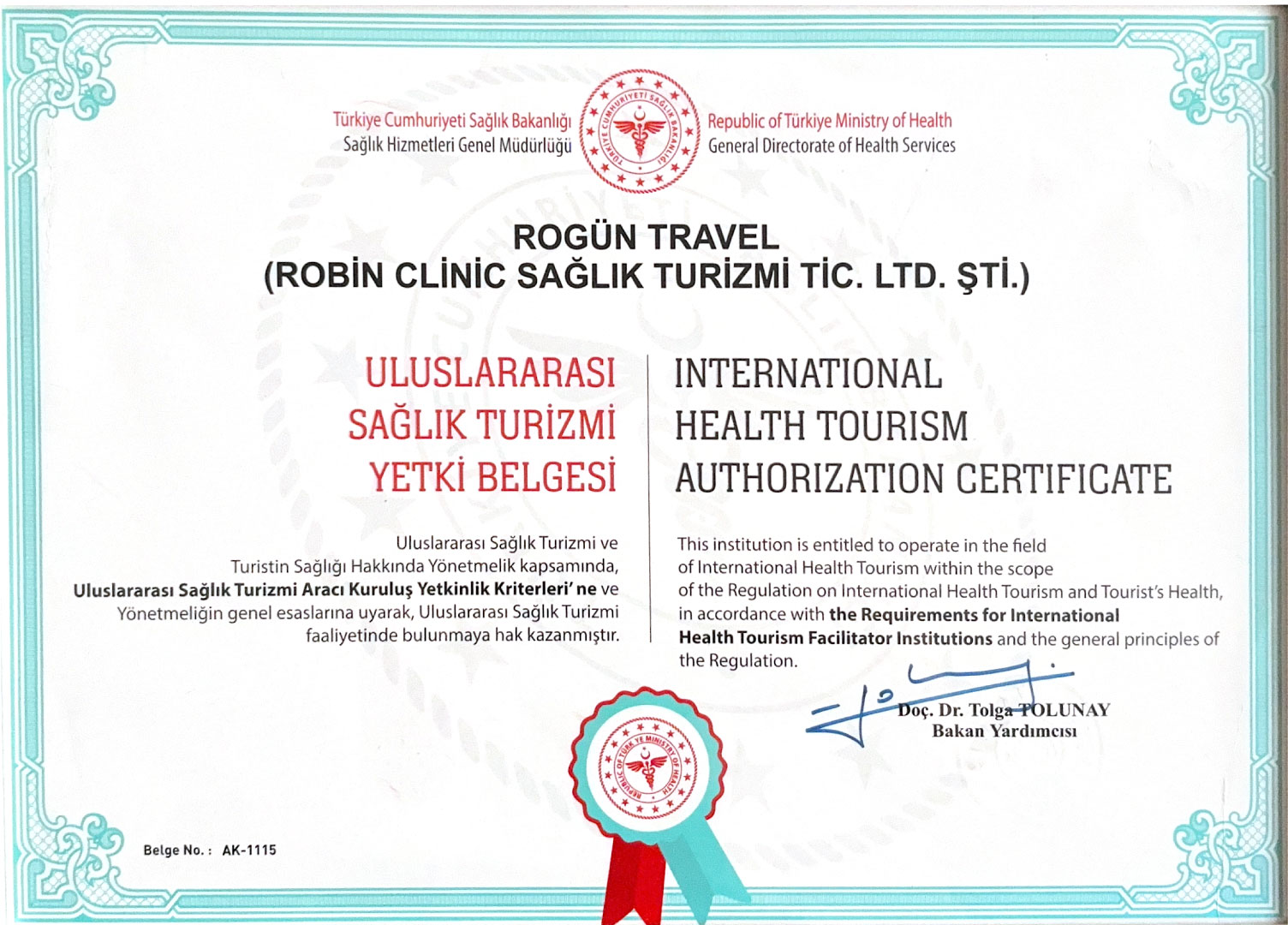 robin-sağlık-belge